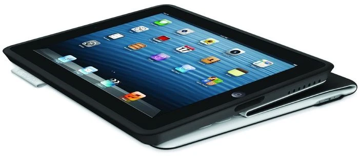 Logitech FabricSkin Keyboard Folio für iPad 2/iPad 3/iPad 4, schwarz/weiß, DE