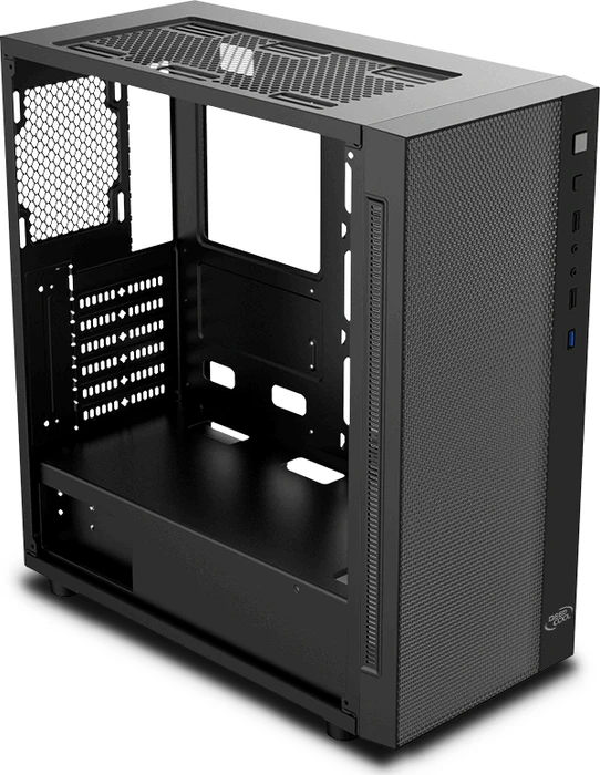 DeepCool Matrexx 55 Mesh ADD-RGB 4F, schwarz, Glasfenster