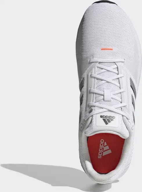 adidas Runfalcon 2.0 cloud white/silver metallic/solar red (Herren)