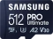 Samsung PRO Ultimate R200/W130 512GB USB-Kit, UHS-I U3, A2, Class 10 Vorschaubild