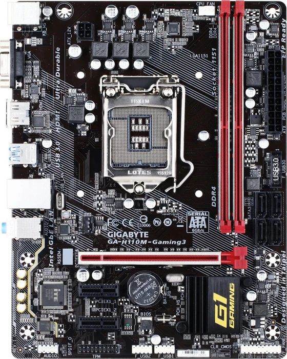 GIGABYTE GA-H110M-Gaming 3 (Intel 1151)