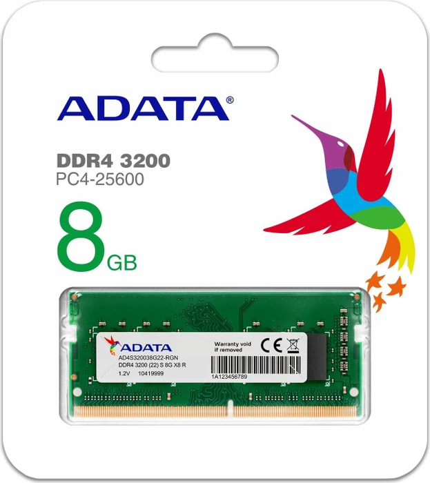 ADATA Premier SO-DIMM 8GB, DDR4-3200, CL22, X8, bulk