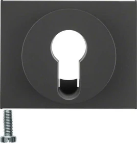 Berker Zentralstück für Schlüsselschalter/-taster, anthrazit