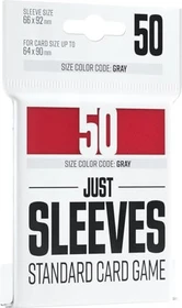 Gamegenic Just Sleeves Standard rot, 50 Stück