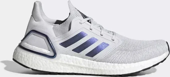 adidas Ultraboost 20 dash grey/boost blue violet met./core black (Herren)