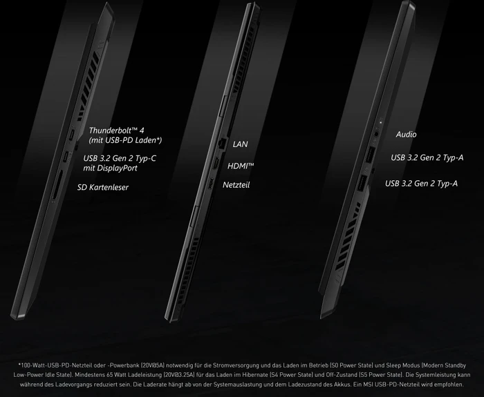 MSI Stealth 17 Studio HX A13VG-017ES, Core Black, Core i7-13700H, 32GB RAM, 1TB SSD, GeForce RTX 4070, ES