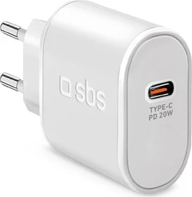 SBS Mobile 20W Power Delivery Charger weiß