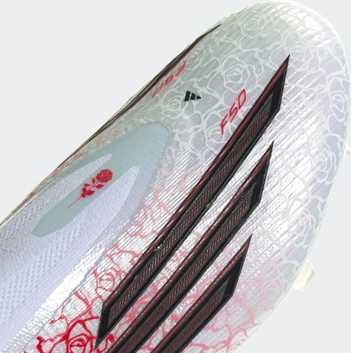 adidas F50 Elite Lamine Yamal Laceless FG cloud white/core black/lucid red
