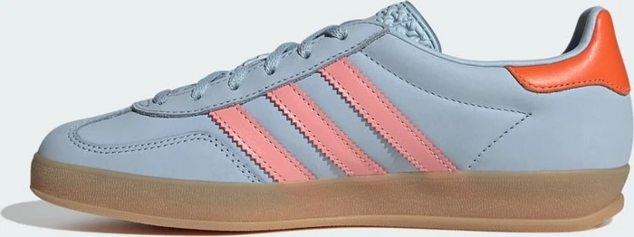 adidas Gazelle Indoor wonder blue/solar orange/gum (Damen)
