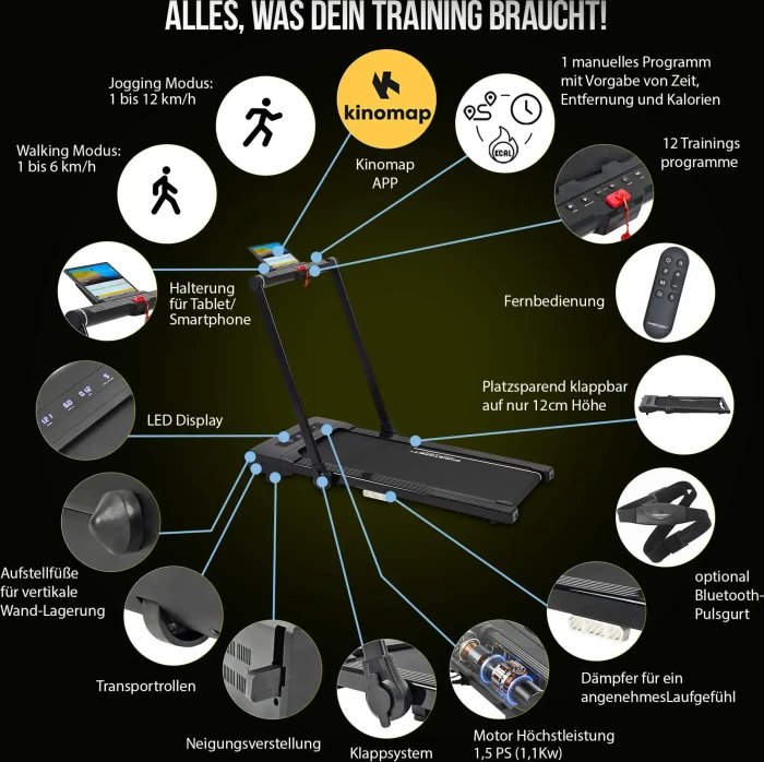 Christopeit Walk Run Pro Laufband