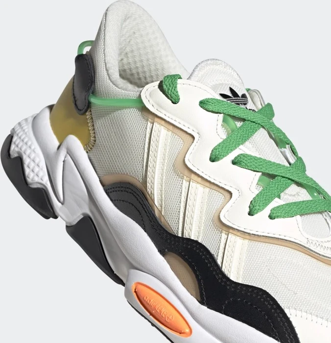 adidas Ozweego cream white/core black/screaming orange (Herren)