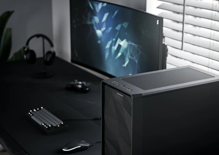 Fractal Design Meshify 2 Mini Black TG Clear Tint, Glasfenster