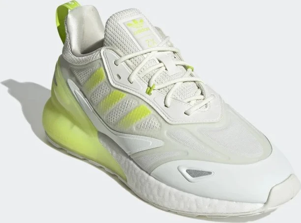 adidas ZX 2K Boost 2.0 white tint/semi solar slime (Herren)