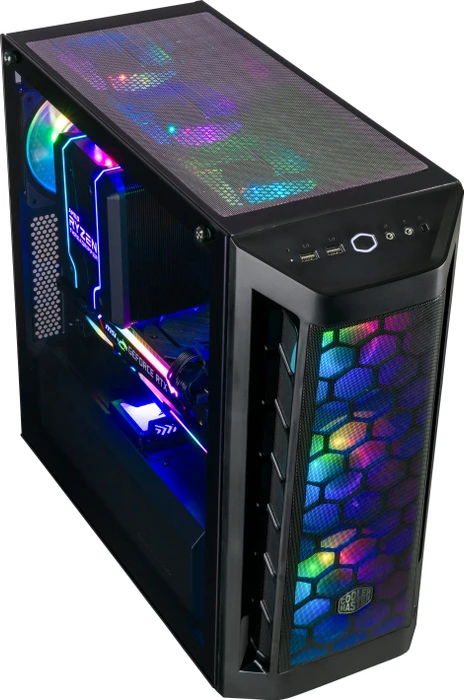 Cooler Master MasterBox MB511 ARGB, Glasfenster