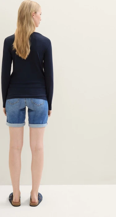 Tom Tailor Alexa Jeans Bermuda Jeans light stone wash denim (Damen)