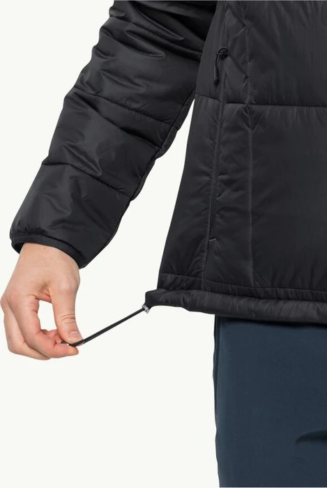 Jack Wolfskin Bergland Ins Hoody Funktionsjacke schwarz (Herren)