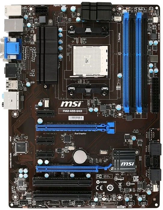 MSI FM2-A55-G43 (AMD FM2)