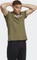 adidas Essentials Single Jersey Linear Embroidered Logo T-Shirt kurzarm olive strata (Herren) Vorschaubild