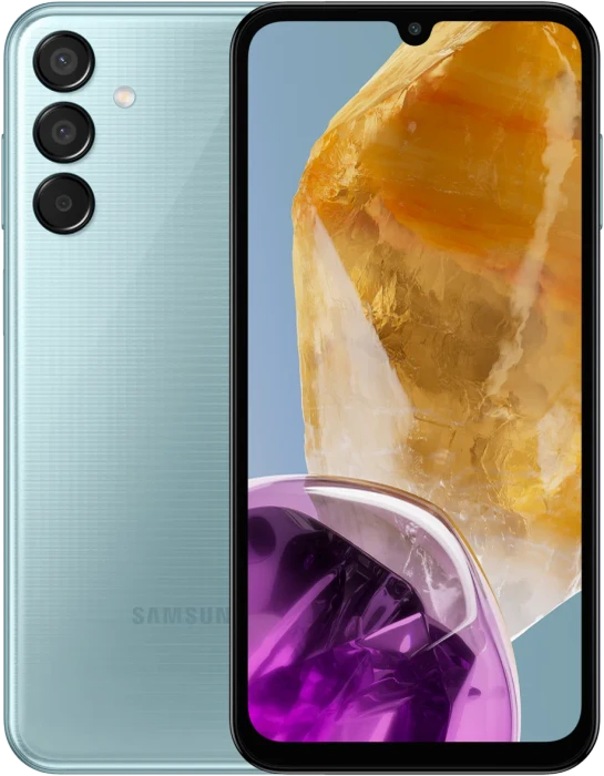 Samsung Galaxy M15 5G hellblau