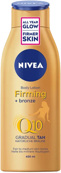 Nivea Q10 Firming + Bronze Body Lotion, 400ml