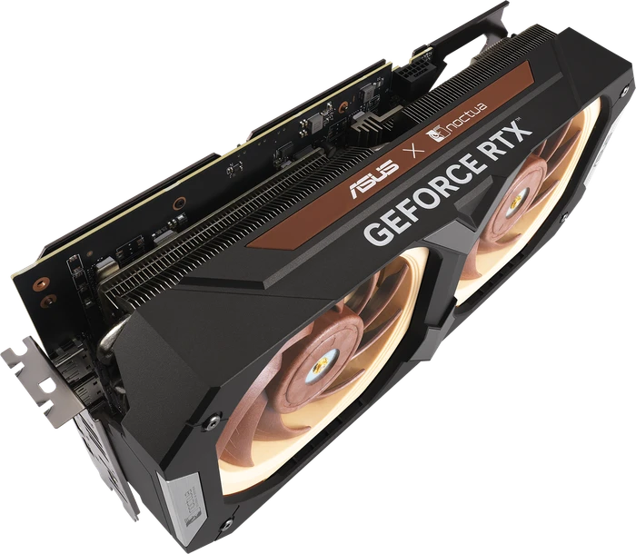 ASUS GeForce RTX 4080 Noctua OC Edition, RTX4080-O16G-NOCTUA, 16GB GDDR6X, 2x HDMI, 3x DP