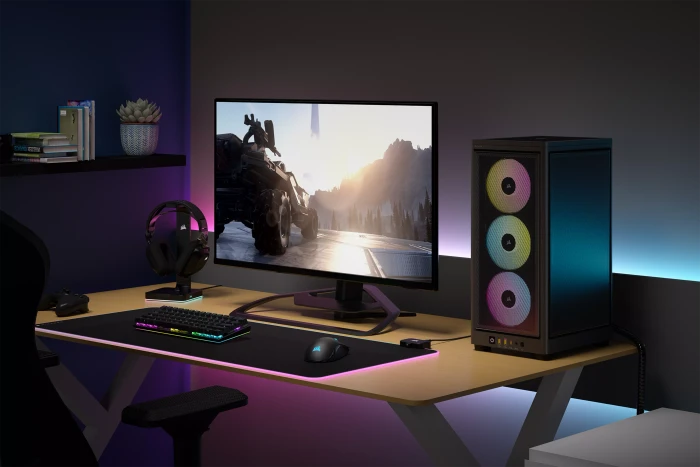 Corsair 2000D RGB Airflow, schwarz, Mini-ITX