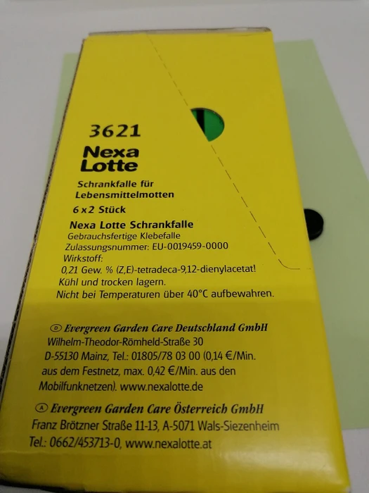 Evergreen Garden Care Nexa Lotte Schrankfalle für Lebensmittelmotten, 2 Stück