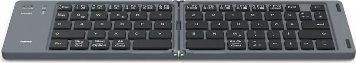 Hama Travel 450 Mini-Tastatur, schwarz, faltbar, Bluetooth, DE
