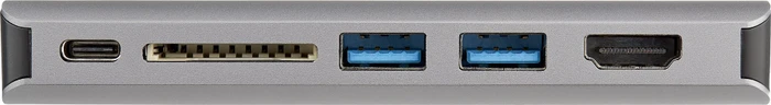 StarTech USB-C Multiport-Adapter Space Grey, USB-C 3.0 [Stecker]