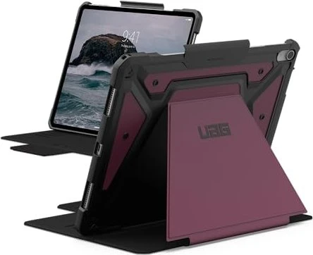 UAG Metropolis SE Folio Case für iPad Air 13", Bordeaux/Black