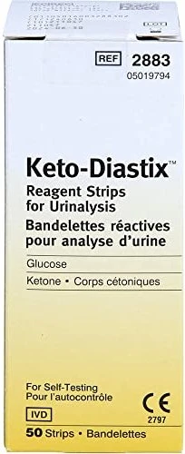 Keto Diastix Teststreifen, 50 St