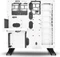 Thermaltake Core P5 Tempered Glass Snow Edition weiß, Glasfenster Vorschaubild