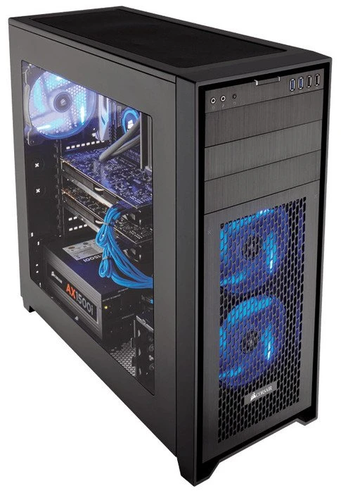Corsair Obsidian 750D Airflow Edition, Acrylfenster