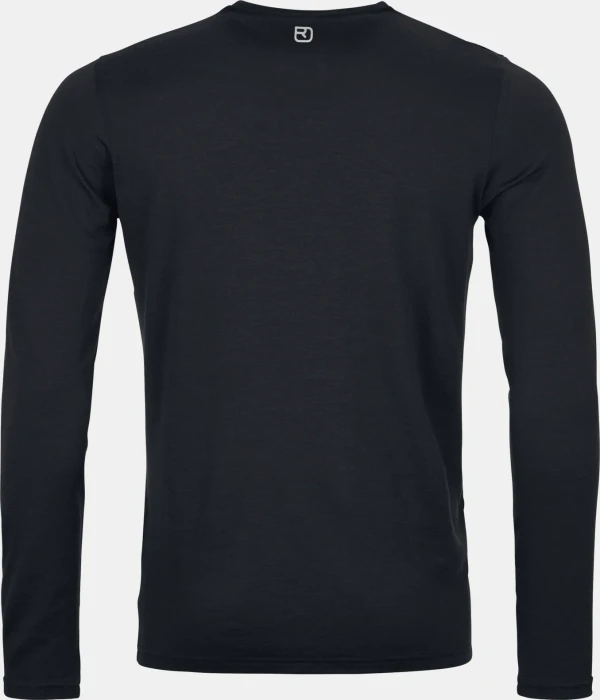 Ortovox 185 Merino Mountain Cutout Funktionsshirt langarm black raven (Herren)
