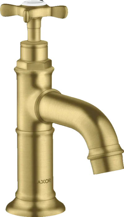 Hansgrohe Axor Montreux Standventil 50 mit Kreuzgriff ohne Ablaufgarnitur brushed brass