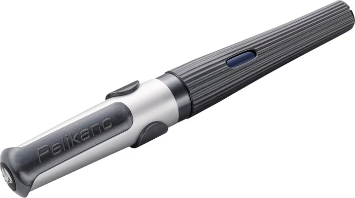 Pelikan Pelikano structure grau, linke Hand, mittel, Faltschachtel