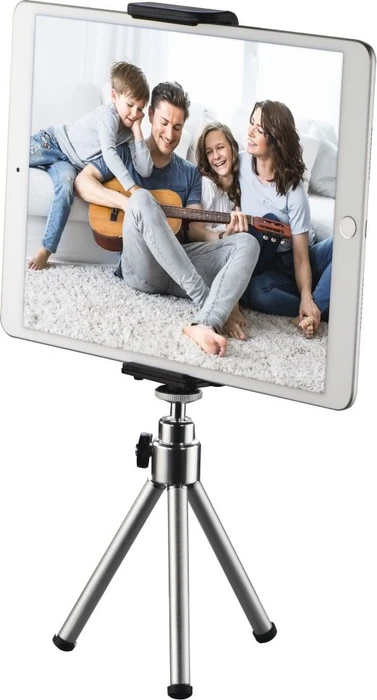 Hama 2in1, Tablet-Halterung, schwarz, 1/4"