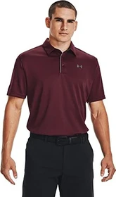 Under Armour Tech Poloshirt kurzarm maroon (Herren)