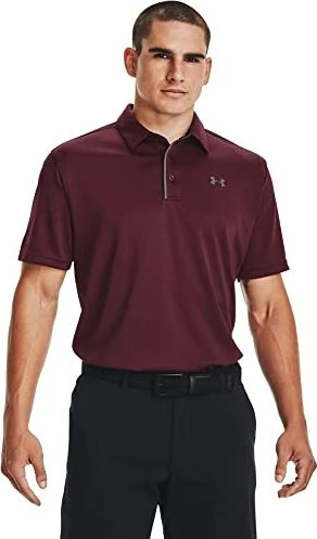 Under Armour Tech Poloshirt kurzarm maroon (Herren)