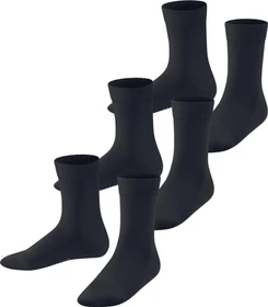 Falke Family Socken darkmarine, 3 Paare (Junior)