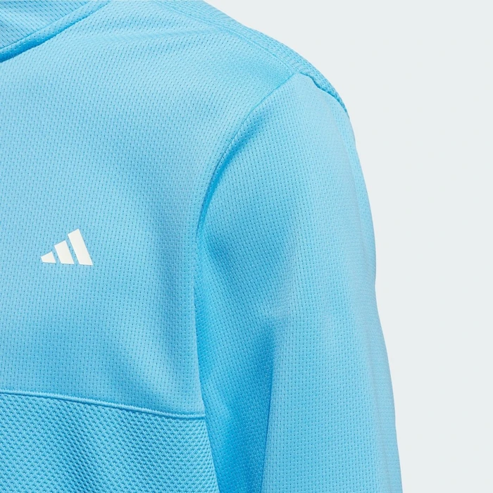 adidas Ultimate365 Textured Quarter-Zip Pullover semi blue burst (Herren)