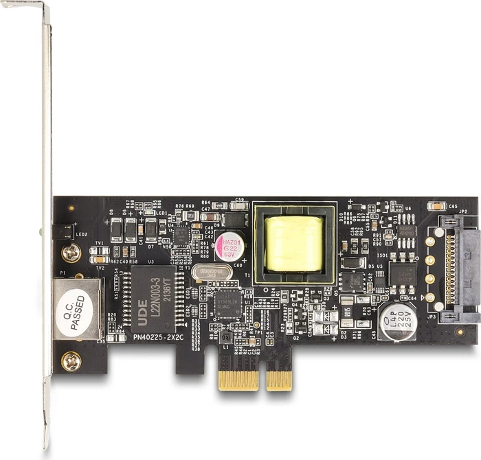 DeLOCK 2.5G LAN-Adapter, RJ-45, PCIe 2.1 x1, PoE+