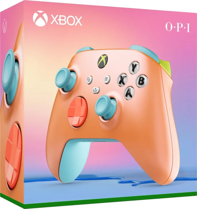 Microsoft Xbox Series X Wireless Controller Sunkissed Vibes OPI Special Edition (Xbox SX/Xbox One/PC)