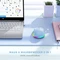 Seenda Rechargeable Wireless RGB Mouse mit Jiggler-Funktion, hellblau, USB Vorschaubild