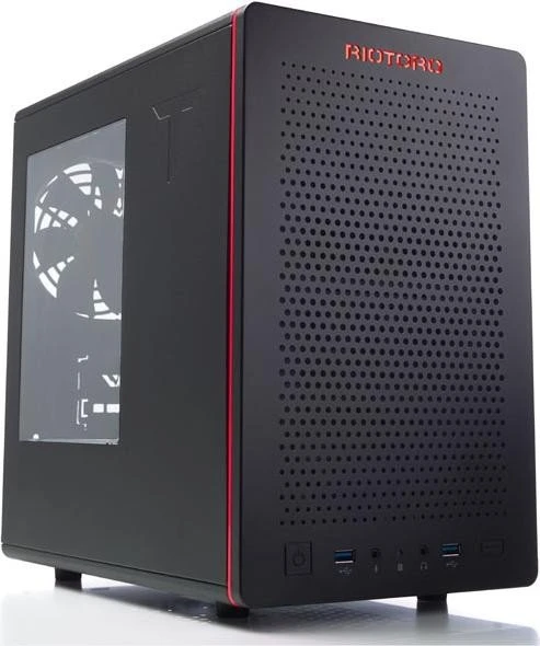 Riotoro CR280, Acrylfenster, Mini-ITX