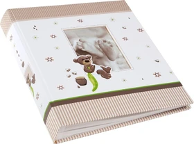 Goldbuch Buch Fotoalbum Babyalbum Honigbär 30x31
