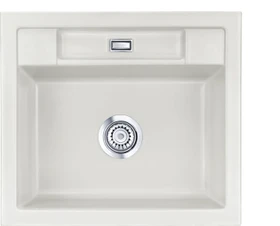 systemceram Bela 57 Einbau Becken mittig alu