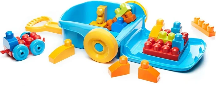 Mattel Mega Bloks Fisher-Price Baustein-Rollkoffer