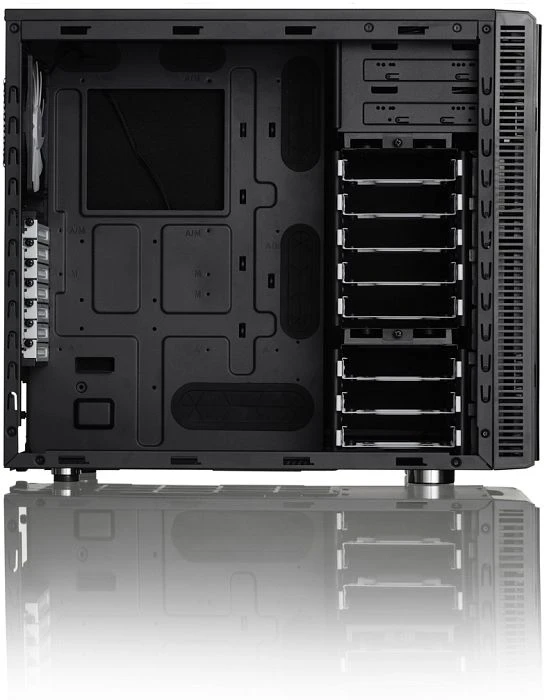 Fractal Design Define R4 Black Pearl, Acrylfenster, schallgedämmt