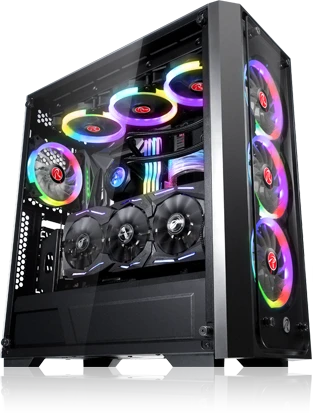 Raijintek Ponos TG4, Glasfenster